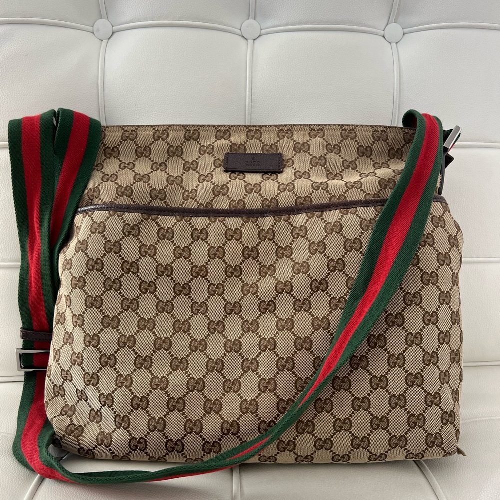 Gucci Monogram Canvas Bag